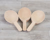 Short Handle Wooden Spoons (3Pk), Learning SPACE
