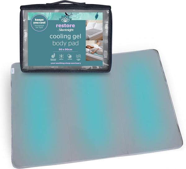 Silentnight Restore Cooling Gel Mattress Pad, Bedding Learning SPACE