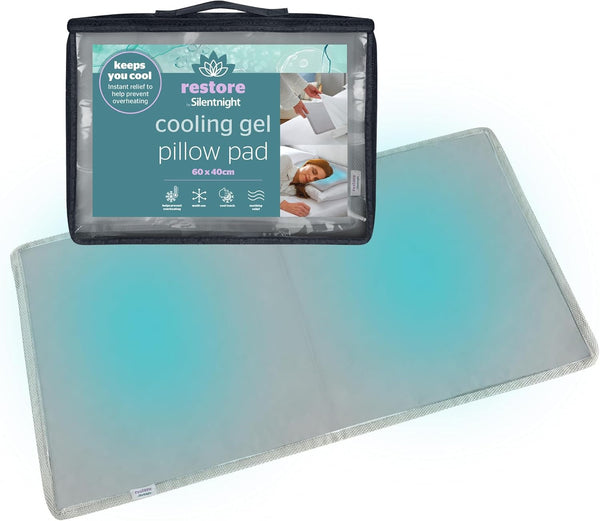 Silentnight Restore Cooling Gel Pillow Pad, Bedding Learning SPACE