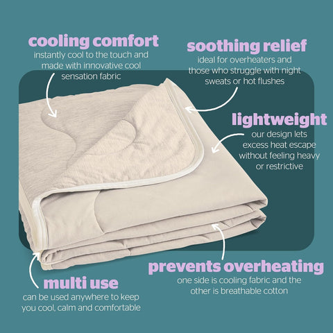 Silentnight Restore Cooling Lightweight Blanket, Blanket Learning SPACE