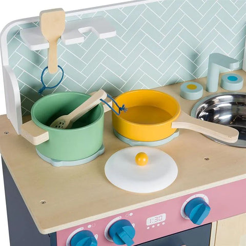 Simply Scandi Play Kitchen-Classroom Resources,Dropship,EA Tender,Educational Play,Imaginative Play,Kitchens & Shops & School,Play Food,Role Play,SCOTEXCEL-Learning SPACE