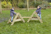 Simply Sturdy A-Frame Steps & Planks (8Pk), Learning SPACE