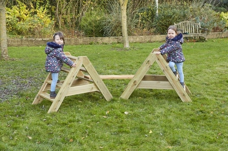 Simply Sturdy A-Frame Steps & Planks (8Pk), Learning SPACE
