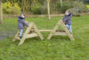 Simply Sturdy A-Frame Steps & Planks Set, Learning SPACE