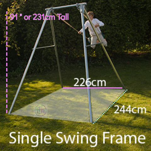 Single Swing Frame-Adapted Outdoor play,Dropship,Outdoor Swings,Specialised Prams Walkers & Seating,Stock,Teen & Adult Swings-Learning SPACE