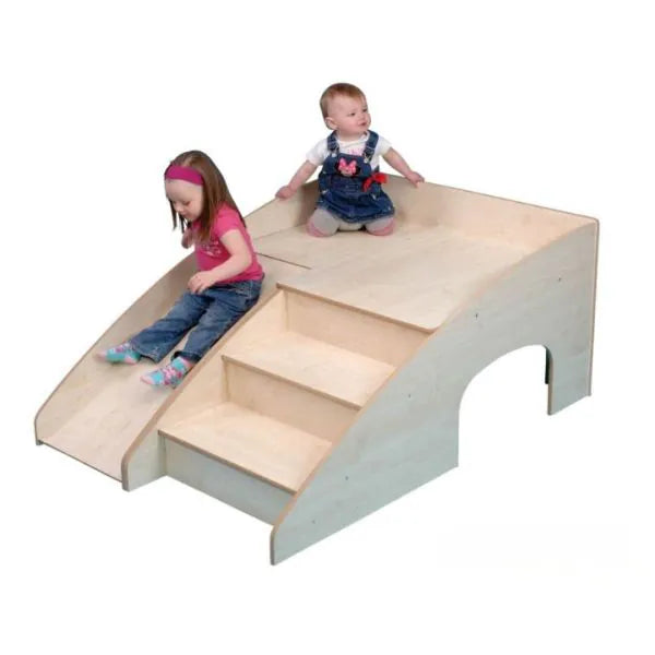 Slide N Hide - Childrens Wooden Climbing Frame, Learning SPACE