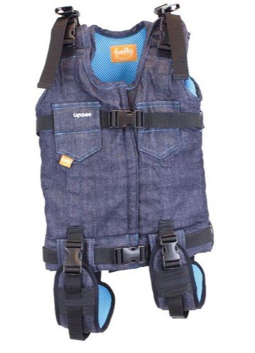 Small Blue Upsee Harness Only, Learning SPACE