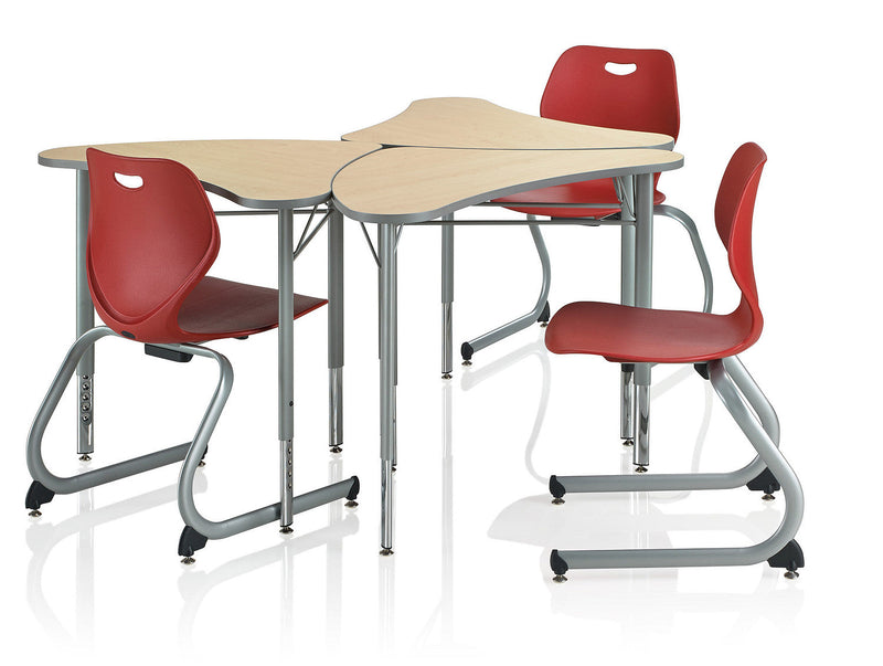 Small Intellect Wave Rocker Chair - Chrome Surfs Up, Learning SPACE