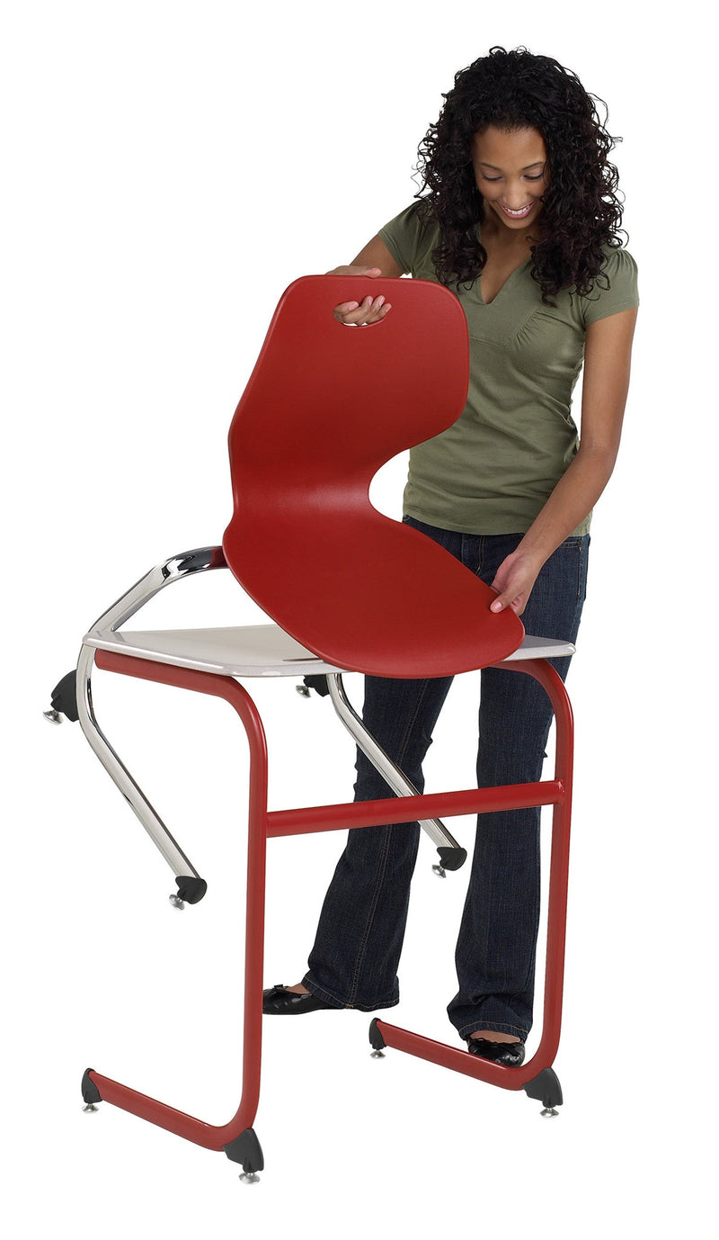 Small Intellect Wave Rocker Chair - Chrome Surfs Up, Learning SPACE