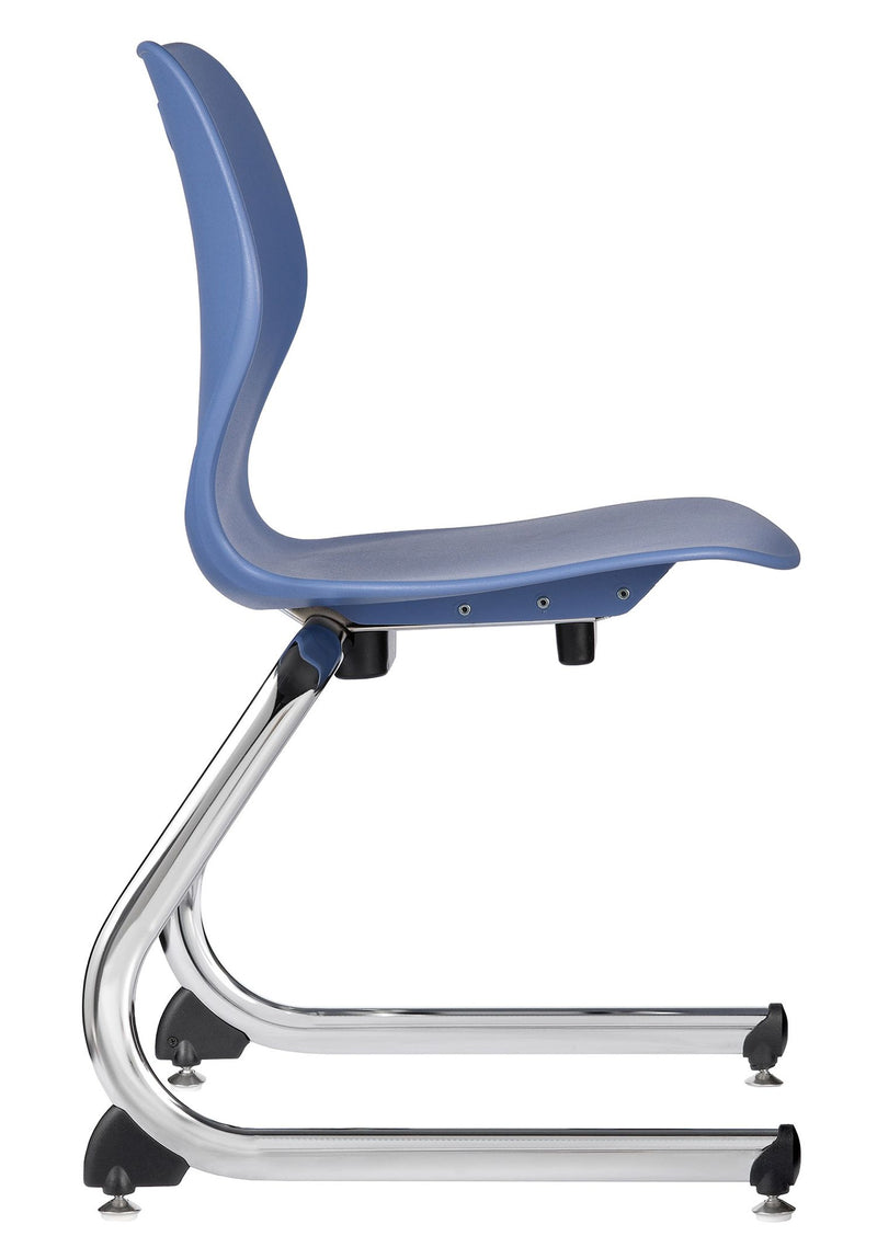 Small Intellect Wave Rocker Chair - Chrome Surfs Up, Learning SPACE