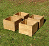 Small Square Planters (4Pk), Learning SPACE