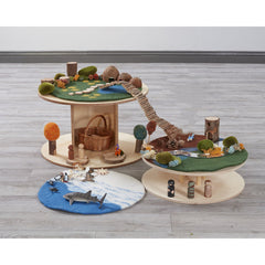 Small World Cable Drum Duo, Learning SPACE