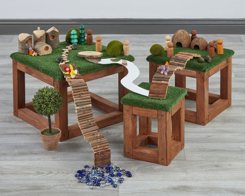 Small World Grass Platforms, Learning SPACE