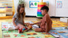 Small World Road Map Indoor/Outdoor Carpet Set of 4, Learning SPACE