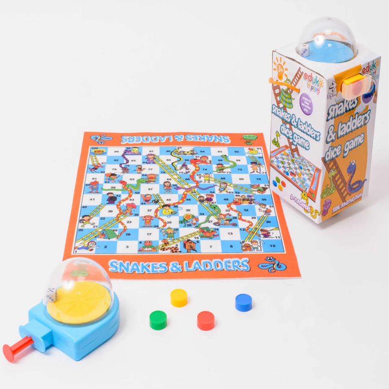 Snakes & Ladders Dice Game, Learning SPACE