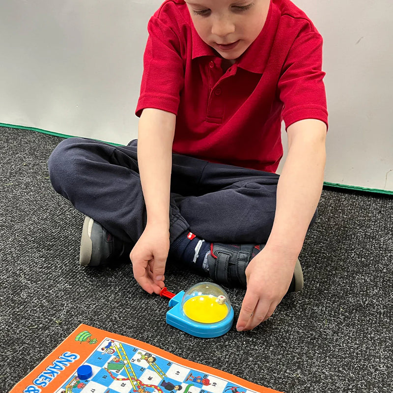 Snakes & Ladders Dice Game, Learning SPACE