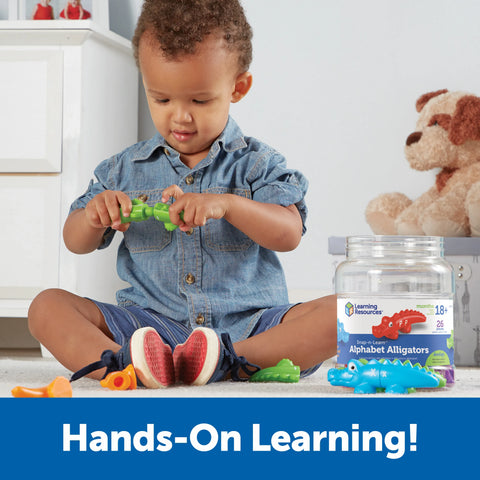 Snap-n-Learn™ Alphabet Alligators, Learning SPACE