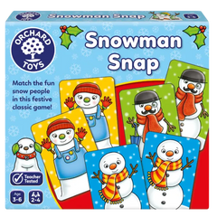 Snowman Snap Matching Game-Calming & Anxiety,Christmas,Christmas 2025,communication,Matching,Stocking Stuffers,Table Top & Family Games-Learning SPACE