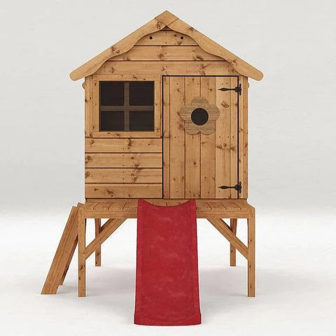 Snug Playhouse - Optional Tower With Slide or Activity Set-Dropship,Forest School & Outdoor Garden Equipment,Mercia Garden Products,Outdoor Playhouse,Play Houses,Playground Equipment,Playhouses-Learning SPACE