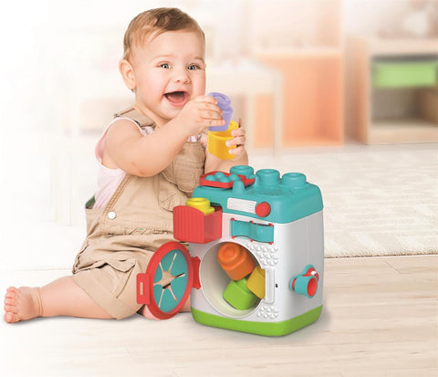 Soft Clemmy - Sensory Washing Machine-Baby & Toddler Gifts,Baby Sensory Toys,Baby Soft Toys,Baby Toys,Clementoni,Outer Space,Stacking Toys & Sorting Toys-Learning SPACE