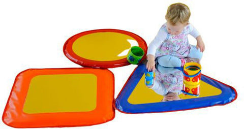 Soft Mirror Shapes (3 Pack)-AllSensory,Baby Sensory Toys,Baby Soft Play and Mirrors,Calming & Anxiety,Dropship,Helps With,Sensory Flooring,Sensory Mirrors,Sensory Seeking,Soft Frame Mirrors,Soft Play Sets,Stock-Learning SPACE