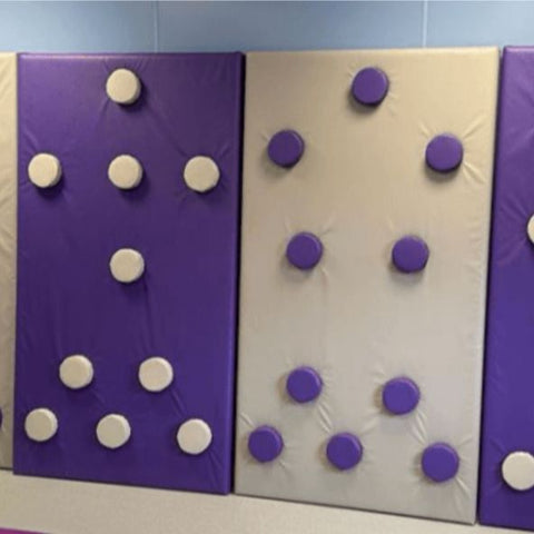 Soft Play Climbing Wall - Exclusive design to Learning SPACE-Additional Need,Gross Motor and Balance Skills,Helps With,Padding for Floors and Walls,Seasons,Sensory Climbing Equipment,Summer,Wall Padding-Learning SPACE