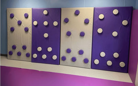 Soft Play Climbing Wall - Exclusive design to Learning SPACE-Additional Need,Gross Motor and Balance Skills,Helps With,Padding for Floors and Walls,Seasons,Sensory Climbing Equipment,Summer,Wall Padding-Learning SPACE