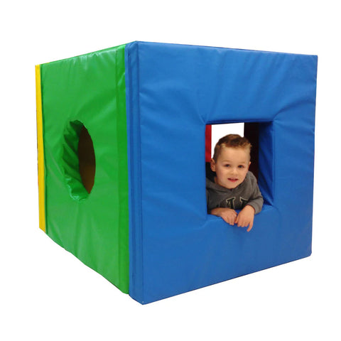 Soft Play Magic Box - Modular Cubby and Play Mat-Play Dens,Sensory Dens,Soft Play Sets-Learning SPACE