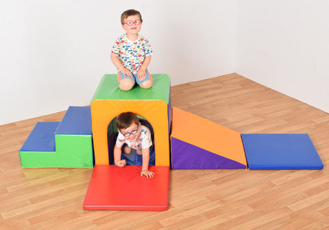 Soft Play Mountain Tunnel and Slide, Learning SPACE