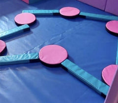 Soft Play Sensory Balance Path Deluxe Pack-Gross Motor and Balance Skills,Soft Play Sets,Stepping Stones-Learning SPACE