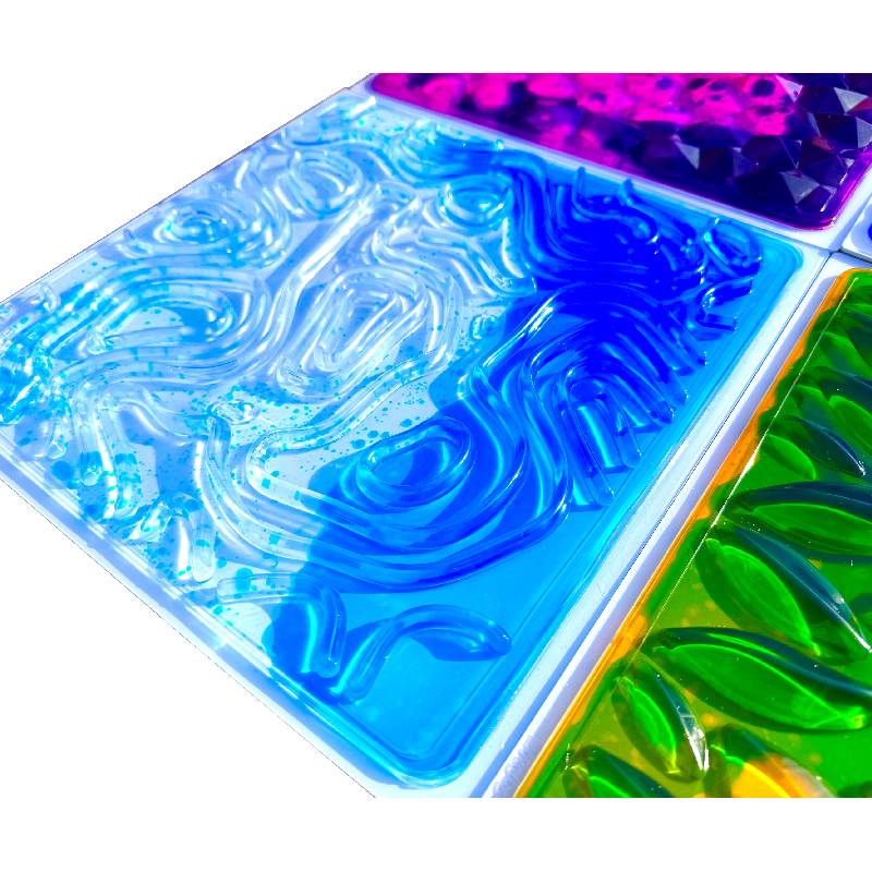 Soft Textured Sensory Floor Tiles – Set of 6