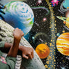 Solar System Floor Jigsaw Puzzle 48 Pieces, Learning SPACE