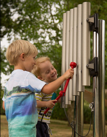 Soprano Pentatonic Freechimes with Legs - Sensory Garden Musical Instrument-Dropship,Matrix Group,Music,Outdoor Musical Instruments,Playground Equipment,Primary Music,Sensory Garden-Learning SPACE