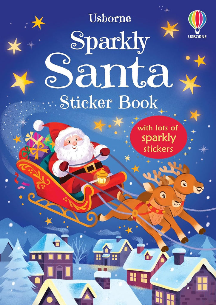 Sparkly Santa Sticker Book, Learning SPACE