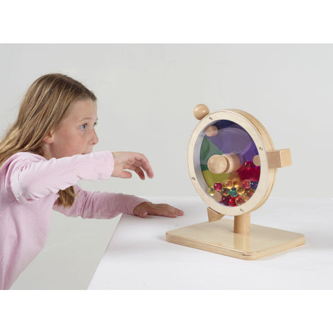 Spectrum Tumbler-Dropship,Fine Motor Skills,Visual Fun,Visual Sensory Toys,Wooden Toys-Learning SPACE