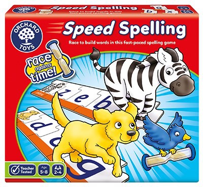 Speed Spelling Game-Early Years Literacy,Games & Toys,Literacy Toys,Orchard Toys,Primary Literacy,Spelling Games & Grammar Activities,Stock,Table Top & Family Games-Learning SPACE