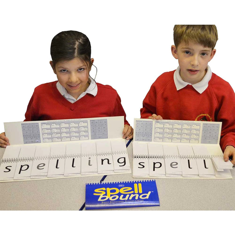 Spellbound Book 4, 6, or 8 Pad Versions, Learning SPACE