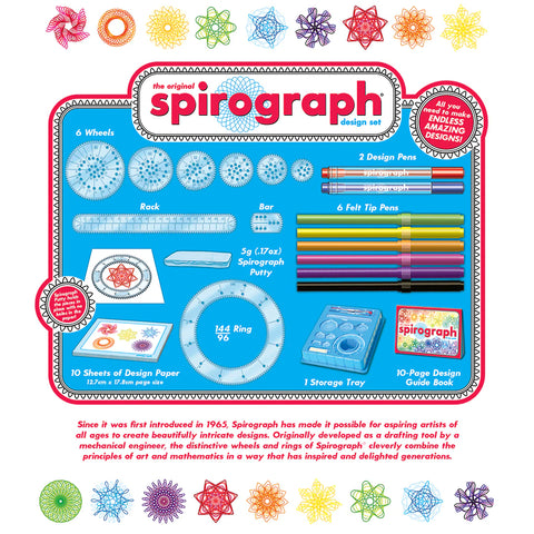 Spirograph Design Set – Classic Spiral Art Magic!-Arts & Crafts,Drawing & Easels,Early Arts & Crafts,Early years Games & Toys,excell2,Games & Toys,Vivid Goliath-Learning SPACE