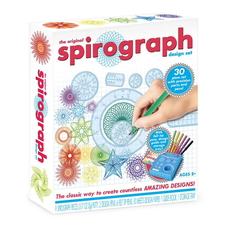 Spirograph Design Set – Classic Spiral Art Magic!, Learning SPACE