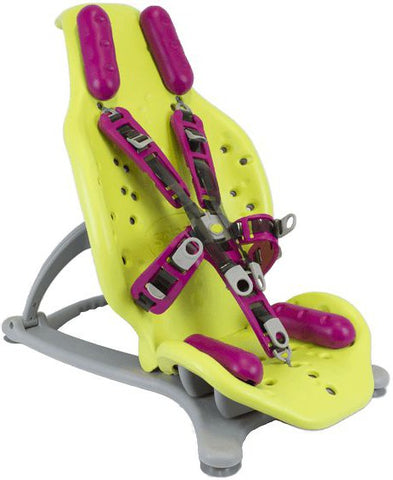 Splashy - Portable Bath Seat, VAT Exempt Green Pink Learning SPACE