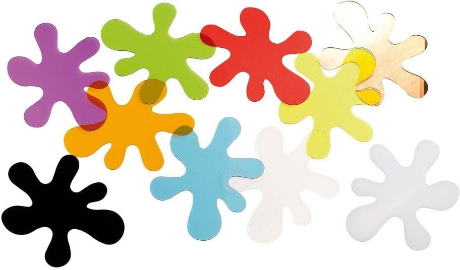 Splats Set Of 10 - For Use With Light Panels-AllSensory,Light Box Accessories,Stock,TickiT,Visual Sensory Toys-Learning SPACE