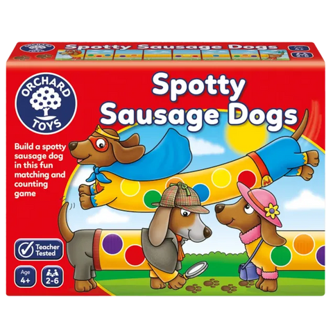 Spotty Sausage Dogs Board Game, Learning SPACE
