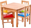 Square Wooden Childrens Table for Playroom & Bedrooms, Learning SPACE