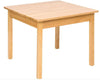 Square Wooden Childrens Table for Playroom & Bedrooms, Learning SPACE