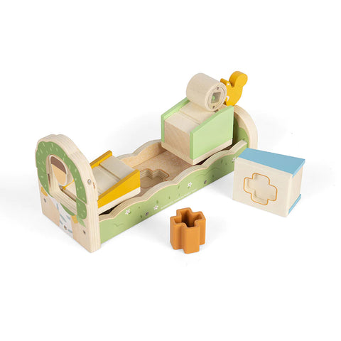 Squirrel Ramp Sorter – Sort, Slide & Squeak with Woodland Fun!, Learning SPACE