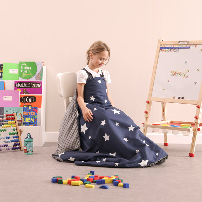 Star Print 2.3Kg Weighted Blanket, Learning SPACE
