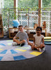 Starburst 2m Circular Carpet, Learning SPACE