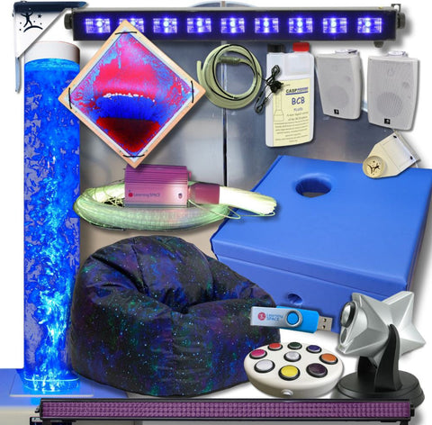 Starter Sensory Room-Sensory toy-AllSensory,excell2,Fibre Optic Lighting,Ready Made Sensory Rooms,Sensory Boxes,Sensory Processing Disorder-Learning SPACE