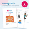 Starting School Social Story (Editable & Printable Word Template), Learning SPACE
