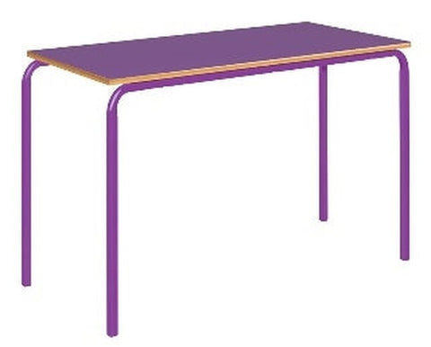 Steel Frame Blue Table FLASH SALE-Classroom Furniture,Classroom Table,Metalliform,Rectangular,Table,Wellbeing Furniture-Learning SPACE